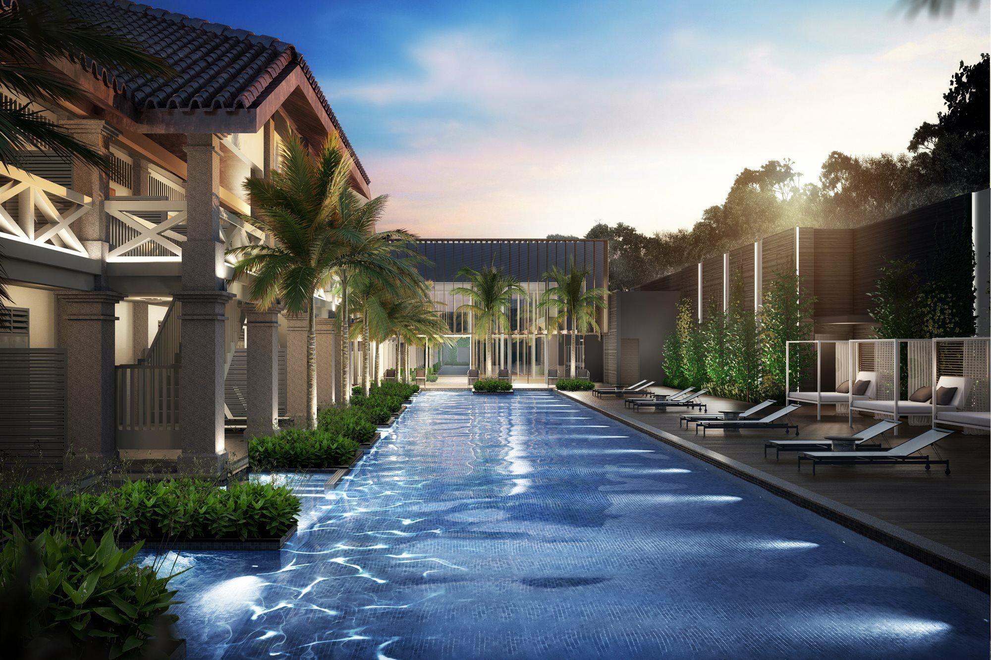 The Barracks Hotel Sentosa By Far East Hospitality Singapore Exterior photo